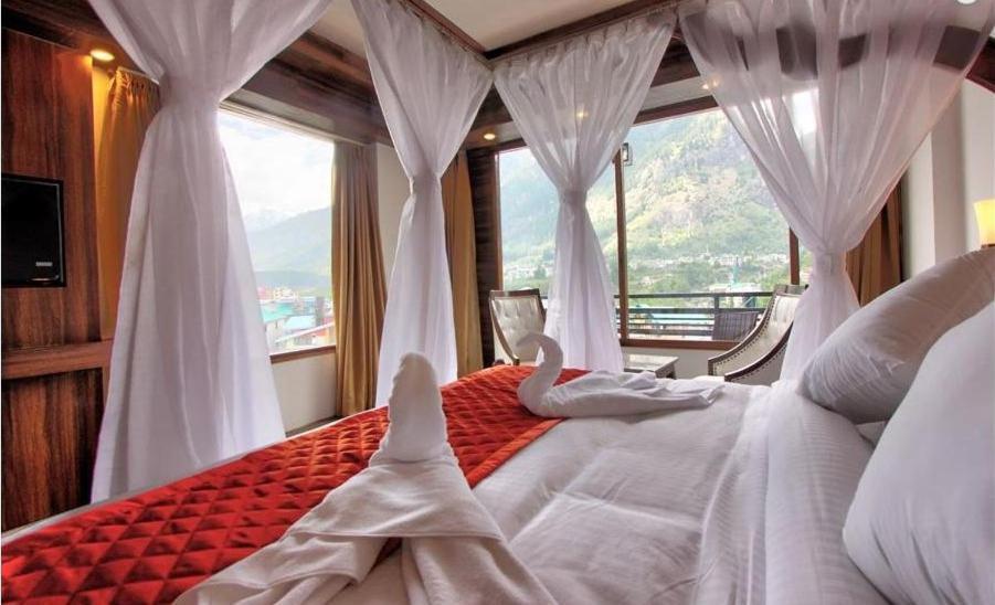 Apple Bud Cottages Manāli Екстериор снимка