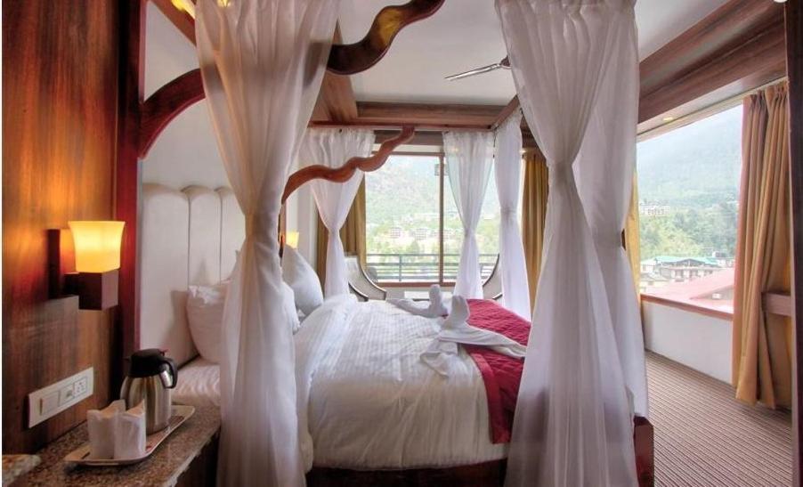 Apple Bud Cottages Manāli Екстериор снимка